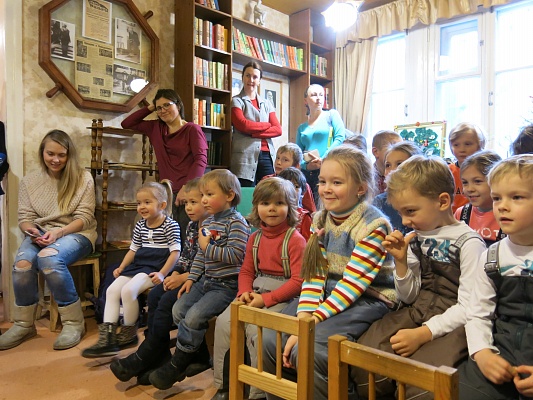 Малыши посетили Центр литературы и грамотности